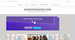 Desktop Screenshot of jacketsweater.com