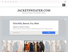 Tablet Screenshot of jacketsweater.com